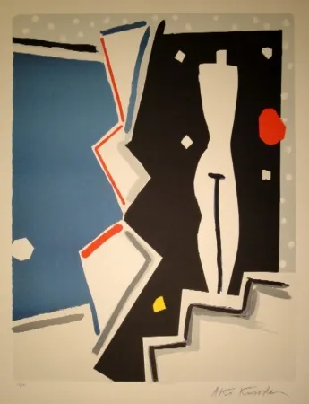 シルクスクリーン Kuroda - Untitled