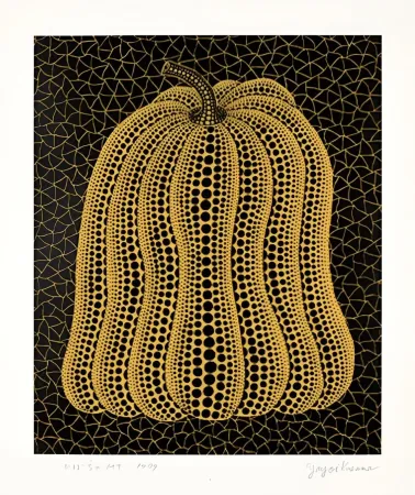 シルクスクリーン Kusama - Pumpkin MT
