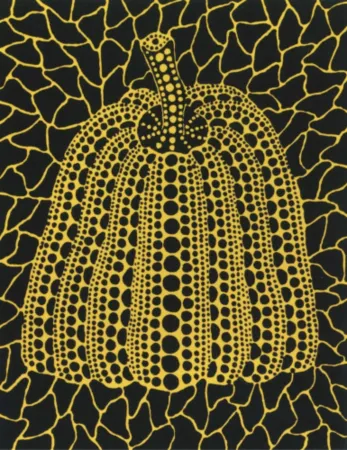 シルクスクリーン Kusama - Pumpkin (S)
