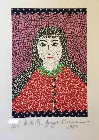 リトグラフ Kusama - Self-portrait