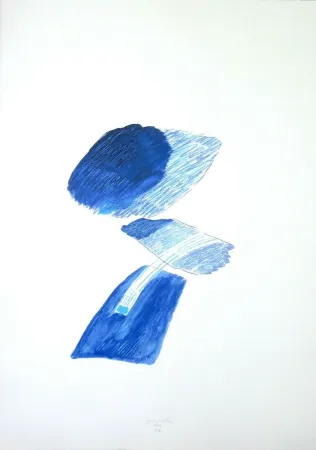 シルクスクリーン La Pietra - Segni incisi