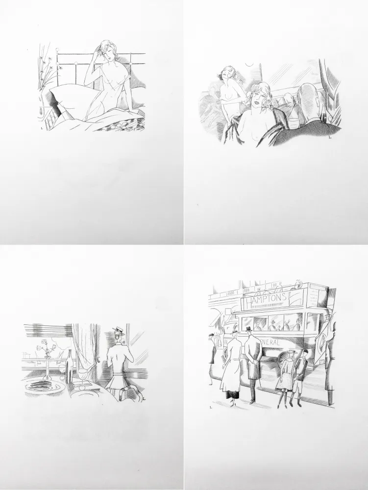 挿絵入り本 Laboureur - Paul-Jean Toulet: LES CONTRERIMES.