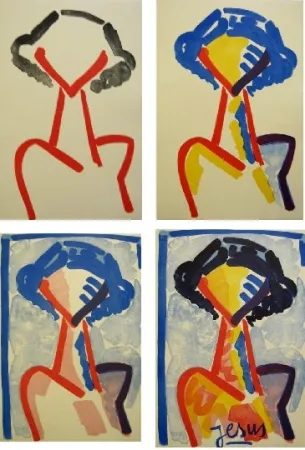 挿絵入り本 Lafabrie - Jésus tel qu'a Tarragona en 1974