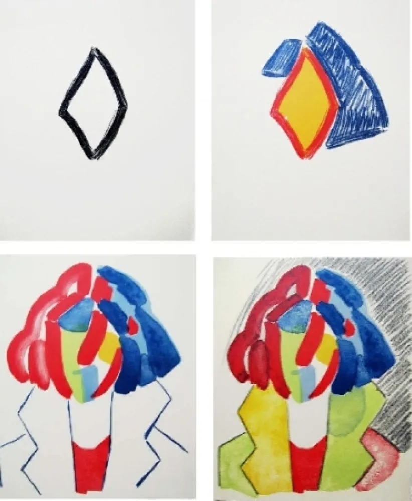 挿絵入り本 Lafabrie - Portrait de Pascal P. tel qu'en janvier 1971