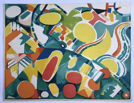 リトグラフ Lagrange - Sans titre