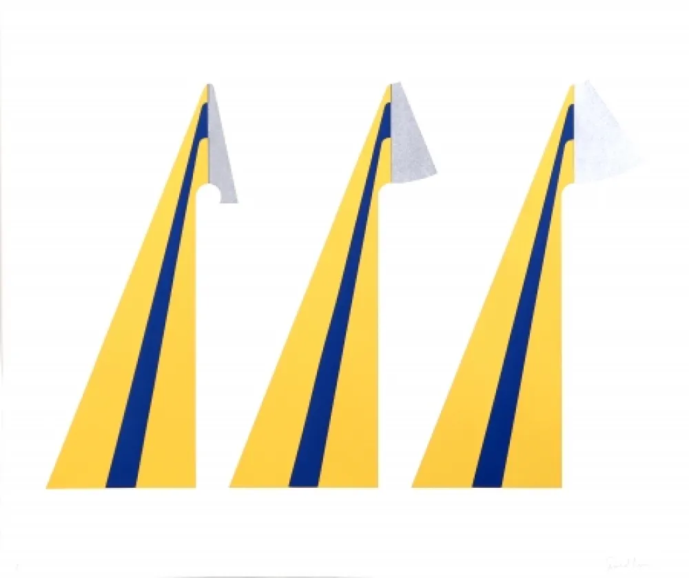 シルクスクリーン Laing - Triple from 11 Pop Artists Vol. III