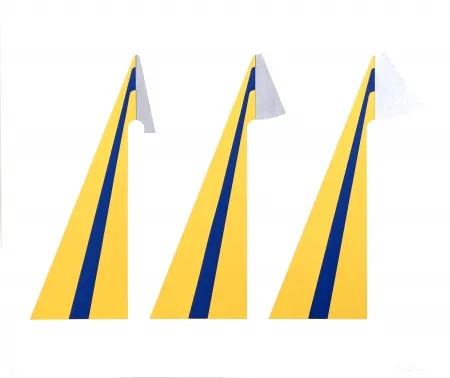 シルクスクリーン Laing - Triple from 11 Pop Artists Vol. III