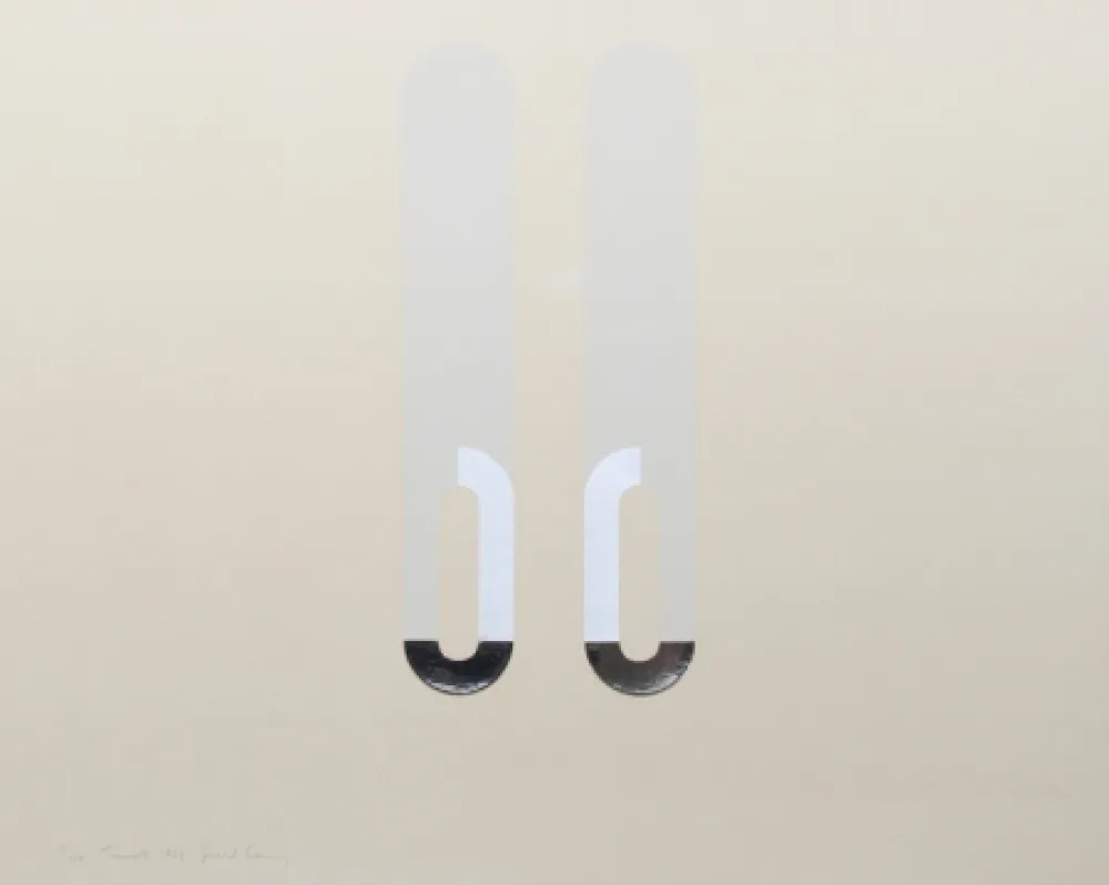 シルクスクリーン Laing - Two Tunnels