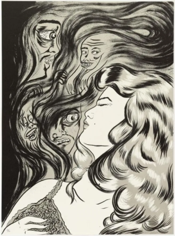 リトグラフ Lakra (Dr.) - Sans titre 1