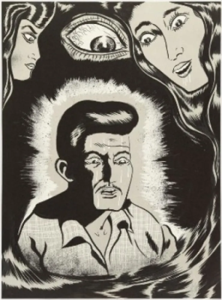 リトグラフ Lakra (Dr.) - Sans titre 1