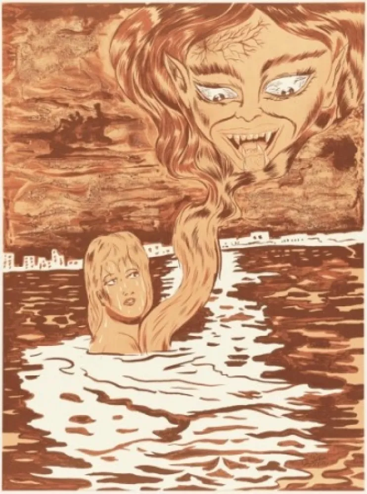 リトグラフ Lakra (Dr.) - S/T 7	