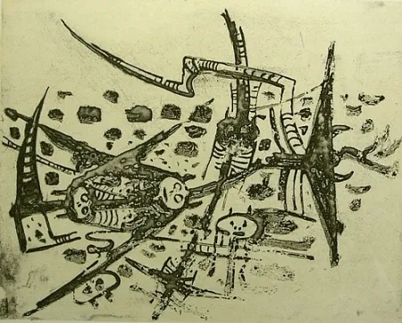 彫版 Lam - Au galop, au galop n'est pas rose