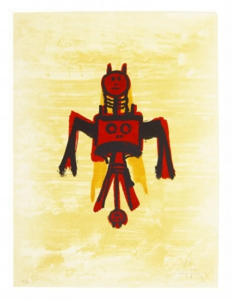 リトグラフ Lam - El ultimo viaje del buque fantasma - 11