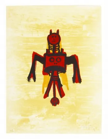 リトグラフ Lam - El ultimo viaje del buque fantasma - 11