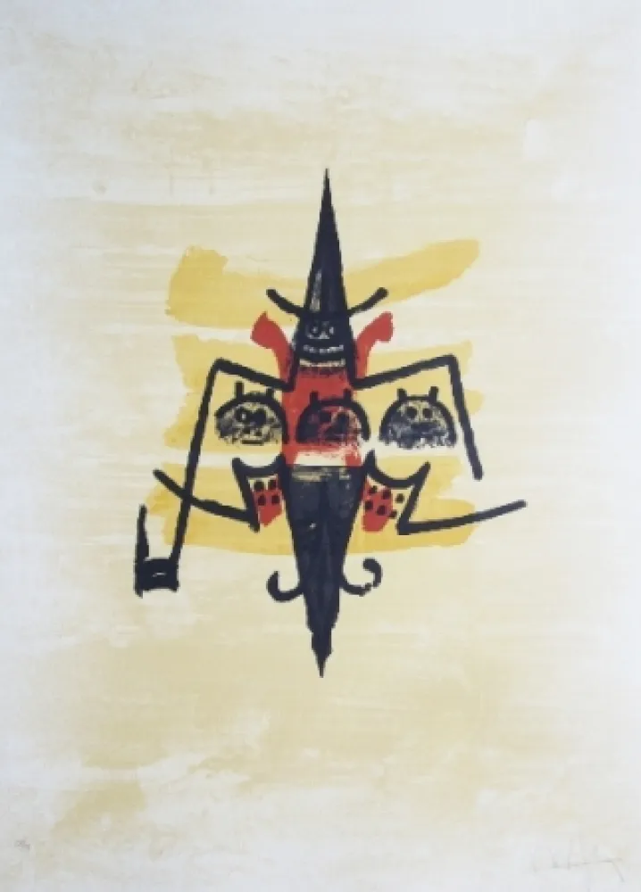 リトグラフ Lam -  El ultimo viaje del buque fantasma - 12