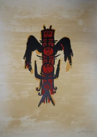 リトグラフ Lam - EL ÚLTIMO VIAJE DEL BUQUE FANTASMA