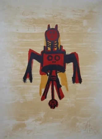 リトグラフ Lam - EL ÚLTIMO VIAJE DEL BUQUE FANTASMA