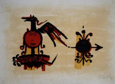 リトグラフ Lam - EL ÚLTIMO VIAJE DEL BUQUE FANTASMA