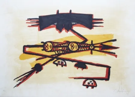 リトグラフ Lam - El ultimo viaje del buque fantasma - 3