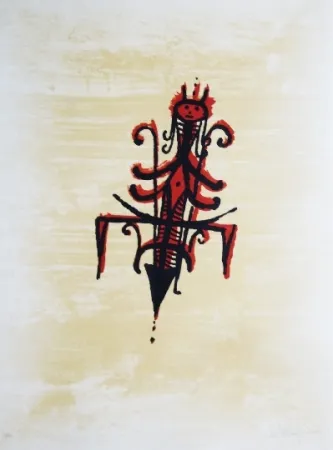 リトグラフ Lam - El ultimo viaje del buque fantasma - 7