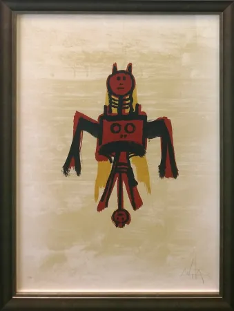 リトグラフ Lam - EL ULTIMO VIAJE DEL BUQUE FANTASMA