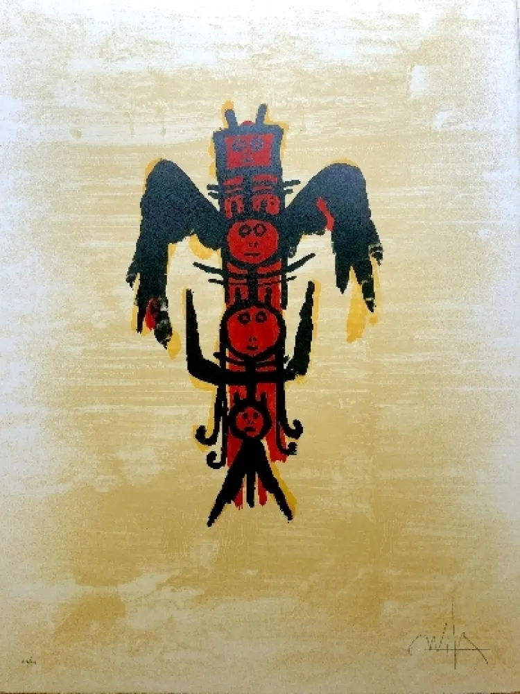 リトグラフ Lam - El ultimo viaje del buque fantasma - 9