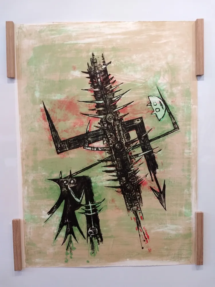 リトグラフ Lam - Hommage a Picasso