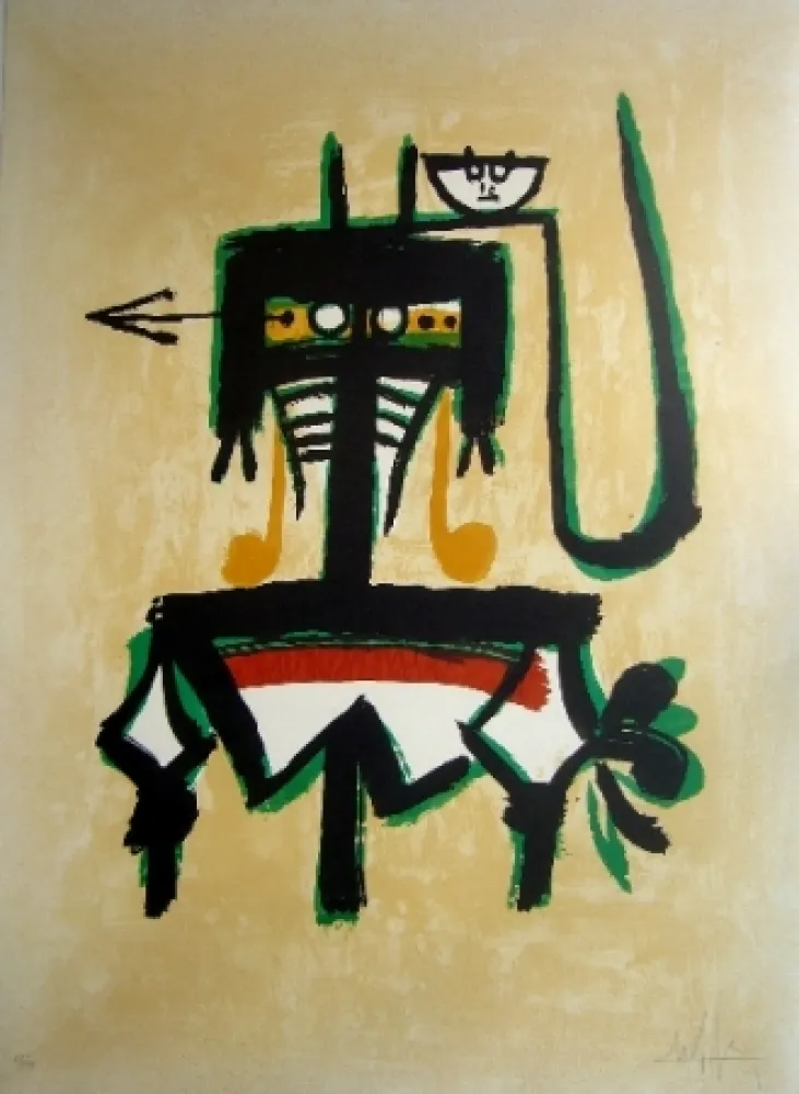 リトグラフ Lam - Joan Prats