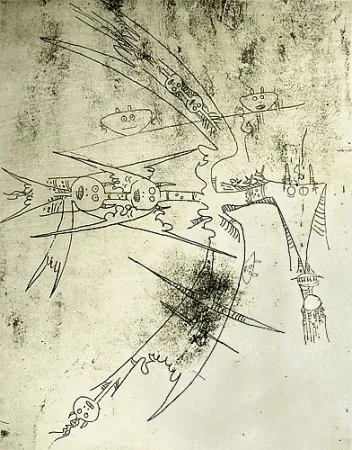 エッチングと　アクチアント Lam - Le Monde entre dans un sac