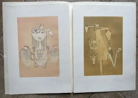 アクチアント Lam - Le monde magique and La sensualitè de la femme