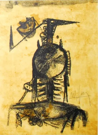 リトグラフ Lam - Les amis