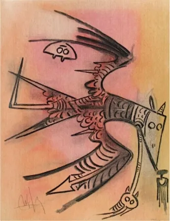 リトグラフ Lam - Lune Haute, from Pleni Luna 