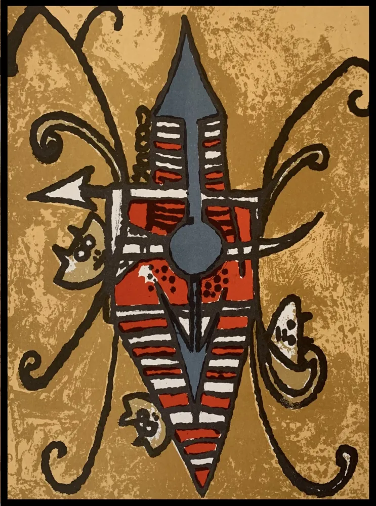 リトグラフ Lam - Oiseau du possible