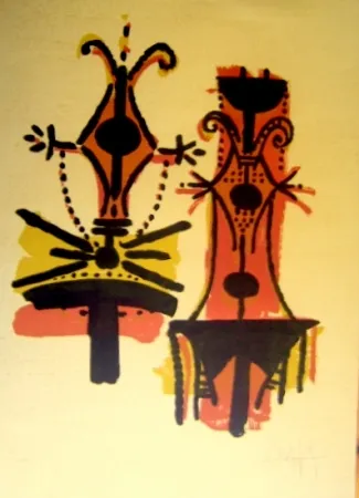 リトグラフ Lam - Pour Jorn