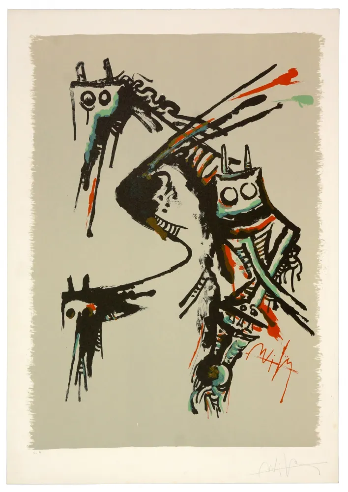 リトグラフ Lam - Salon de Mai