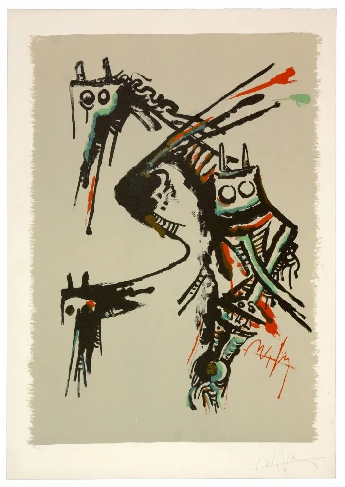 リトグラフ Lam - Salon de Mai