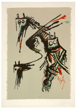 リトグラフ Lam - Salon de Mai