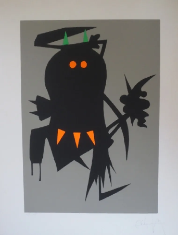 シルクスクリーン Lam - Sans titre