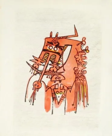 リトグラフ Lam - Senza titolo