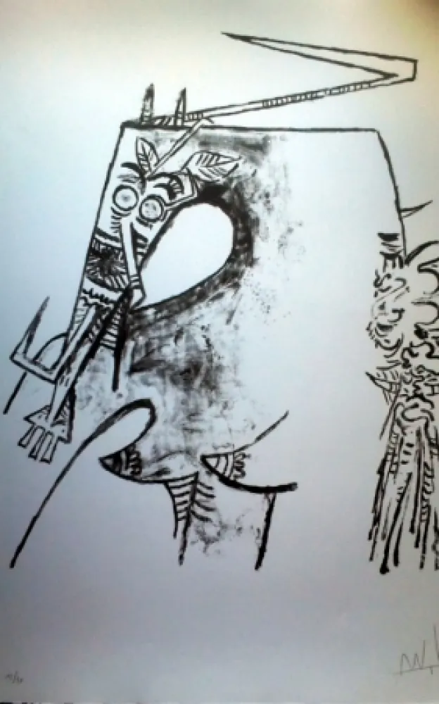 リトグラフ Lam - S/T