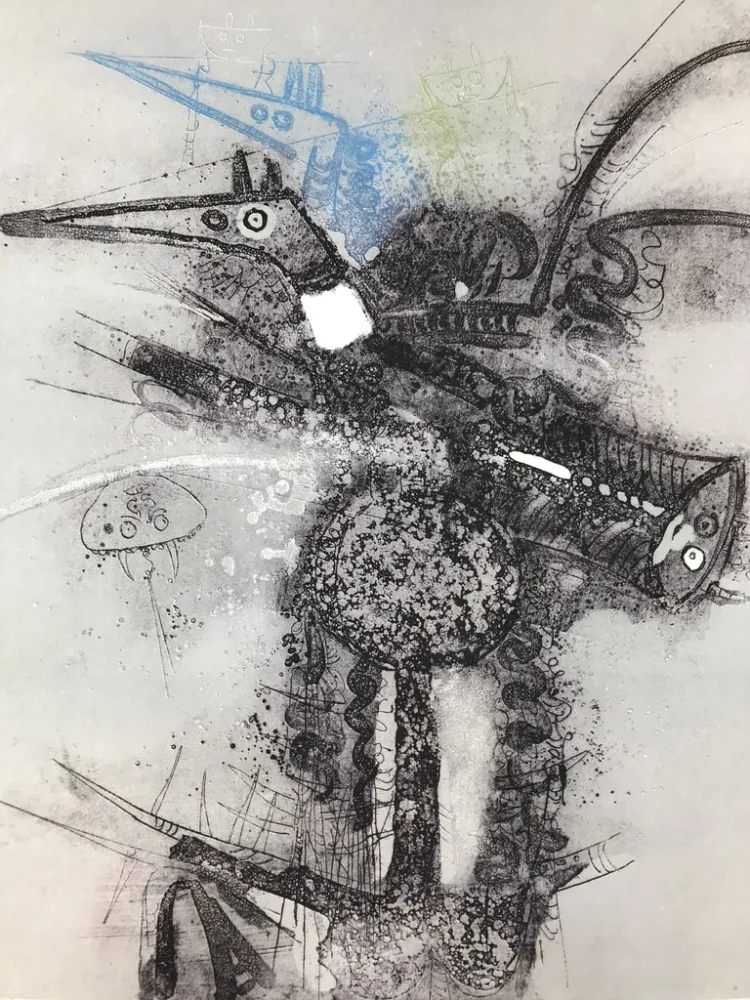 エッチング Lam - Untitled 