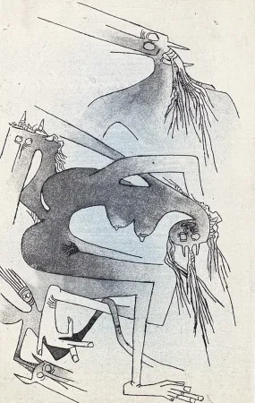 リトグラフ Lam - Wifredo Lam (1902–1982) – Apostroph’ Apocalypse – Color lithograph on paper – 1967