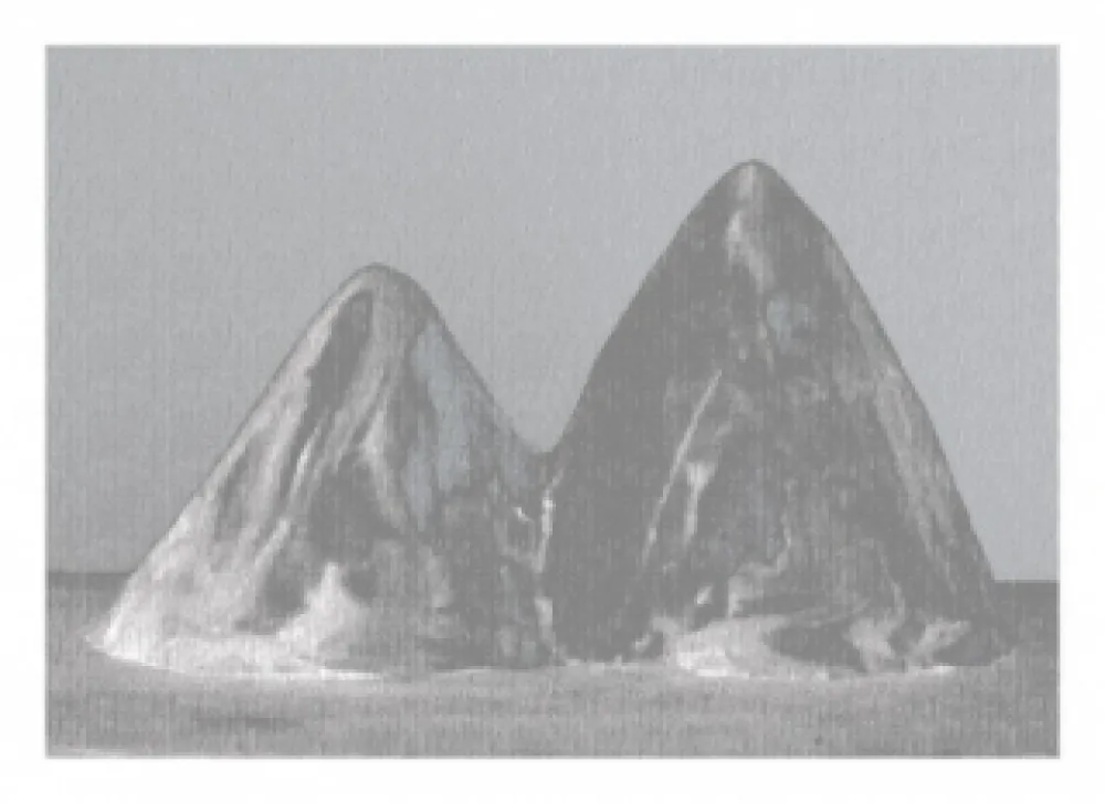 デジタル版画 Lamm - Montagnes