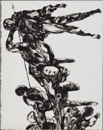 リトグラフ Landau - Charades