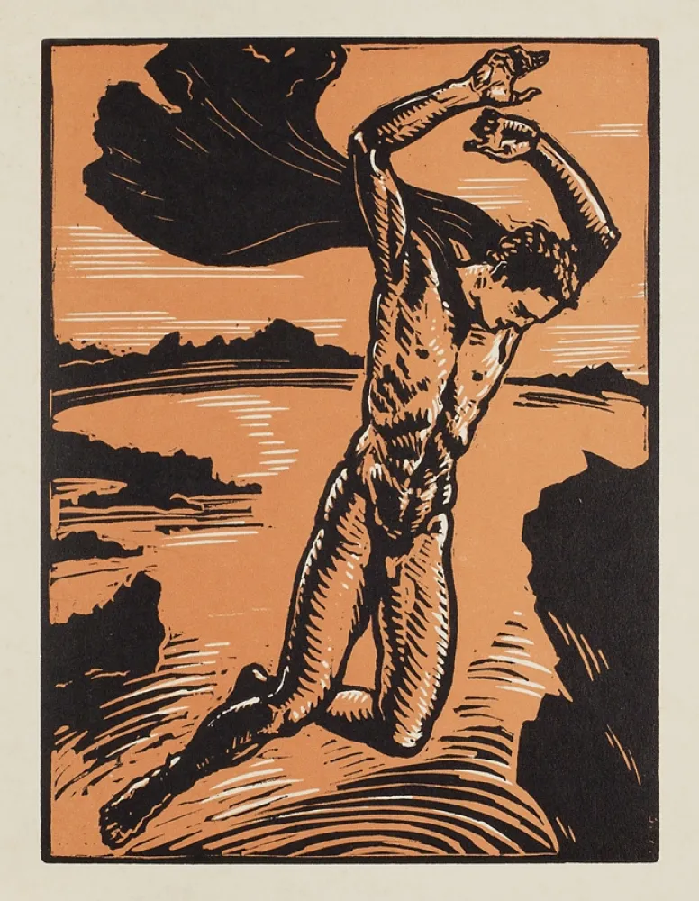 挿絵入り本 Lang - Goethes Pandora 