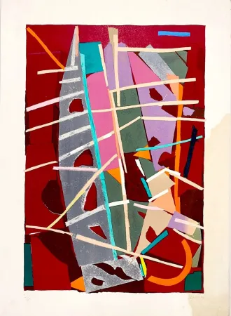 リトグラフ Lanskoy - Composition