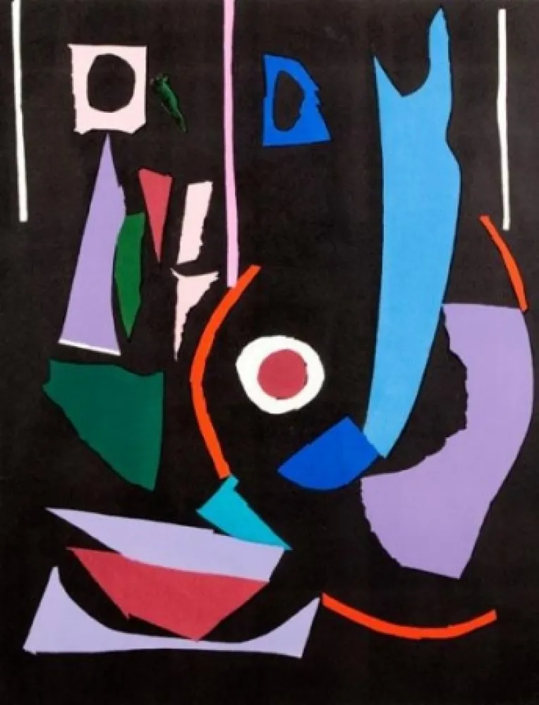 リトグラフ Lanskoy - Composition