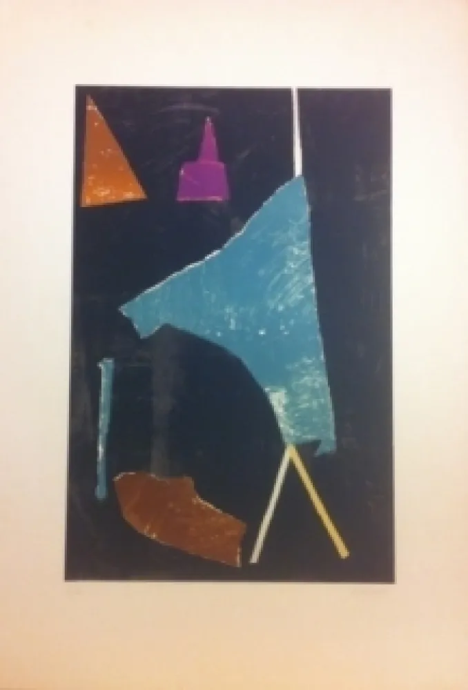 リトグラフ Lanskoy - Composition