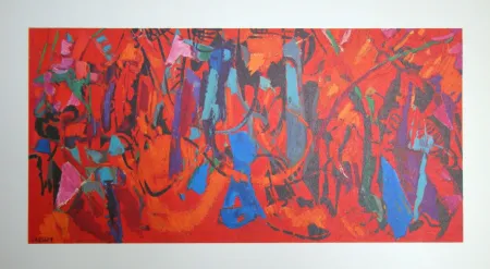 リトグラフ Lanskoy - Contre-attaque