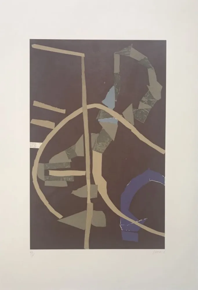 リトグラフ Lanskoy - Journal d'un fou 